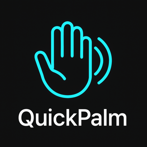 Open Websites with Hand Gestures – QuickPalm App